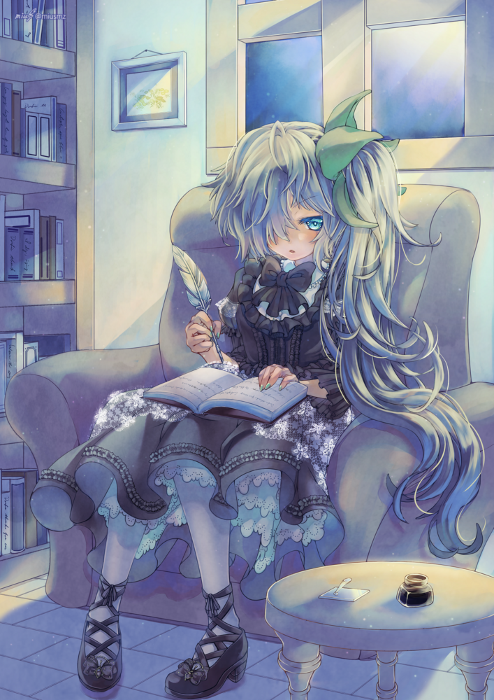 真夜中に。密やかに。<br><br>2022.9.25|Skeb|デジタル 清水実羽によるSkebで描かせて頂いたイラストです。