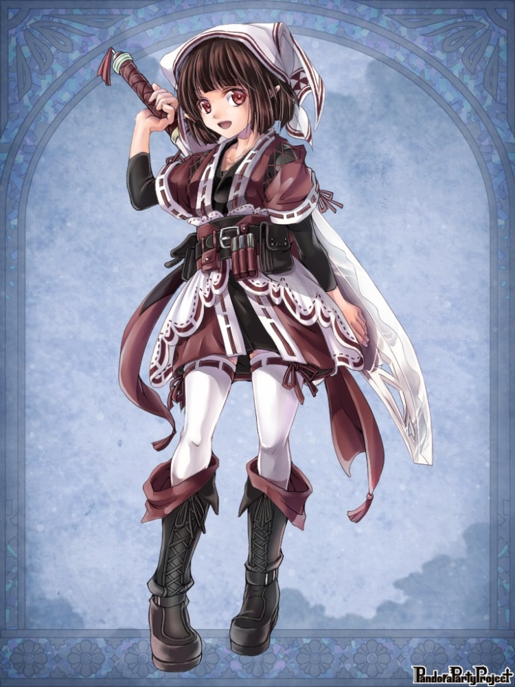 2020.5.16|PBW|アナログ<br>『Pandora Party Project』(C)清水実羽/Re:version 清水実羽によるPBW用女の子全身図イラストです。