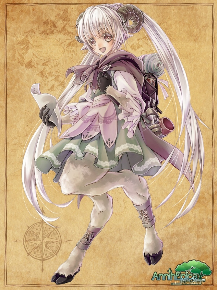 2021.3.23|PBW|デジタル<br>清水実羽/AnnihEpica/(C)アルパカコネクト 清水実羽によるPBW用全身図イラストです。