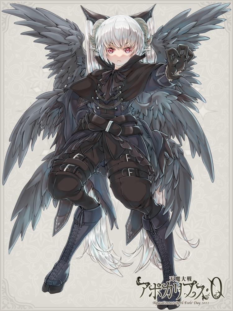 2021.4.1|PBW|デジタル<br>清水実羽/AnnihEpica/(C)アルパカコネクト 清水実羽によるPBW用全身図イラストです。