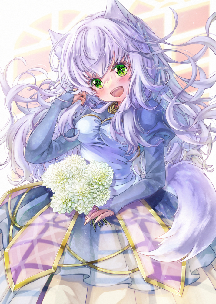 2023.3.26|『MYTH』二次創作|デジタル<br>Twitterでお世話になっているポリさんの創作作品『MYTH』(https://poritw.pori.jp/)のアンソロ企画で描かせて頂いたキシュルさんです。 清水実羽によるポリさんの創作作品『MYTH』の二次創作イラスト。